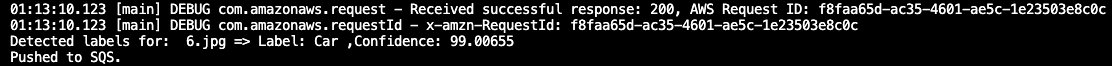 Item 6 pushed to queue